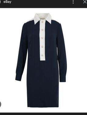 St john Collar Dress